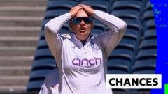 ‘Goodness me!’ – England drop five catches