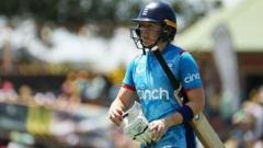 Wasteful England beaten in Women’s Ashes opener