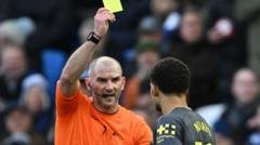 Booked for a seagull impression? Football’s strangest cards