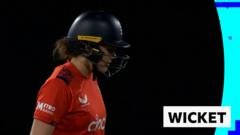 England in ‘all sorts of trouble’ as Sciver-Brunt falls