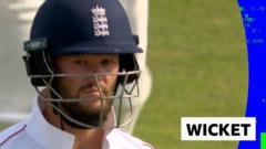 Duckett drags Bumrah delivery into own stumps