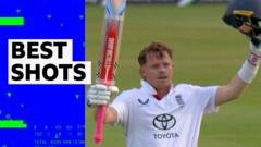 ‘Terrific’ Pope bags century as England build momentum