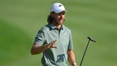 Two eagles give Fleetwood share of lead with Scheffler & Thomas