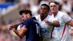 Feyi-Waboso sent off in dramatic England XV defeat