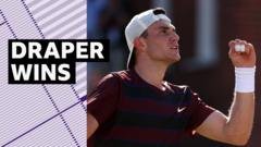 Draper produces ‘explosive masterclass’ to secure Queen’s win