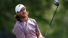 England’s Fleetwood takes lead as he hunts first PGA Tour win