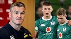 Sexton told Ireland fly-halves to ‘delete social media’