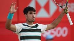 ‘Don’t know how I’m still standing’ – Alcaraz advances at Queen’s