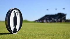 Open tee times ‘tweaked’ because of band parade in Portrush