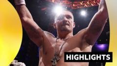 ‘The genius of modern boxing’ – Usyk knocks out Dubois in rematch
