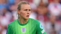 How striker-turned-keeper Hampton is helping England’s Euros bid
