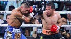 Pacquiao, 46, draws with Barrios in comeback fight