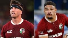 Curry and Tuipulotu set to start for Lions in series opener