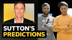 Sutton’s predictions v rappers Kidwild and Blanco, plus AI